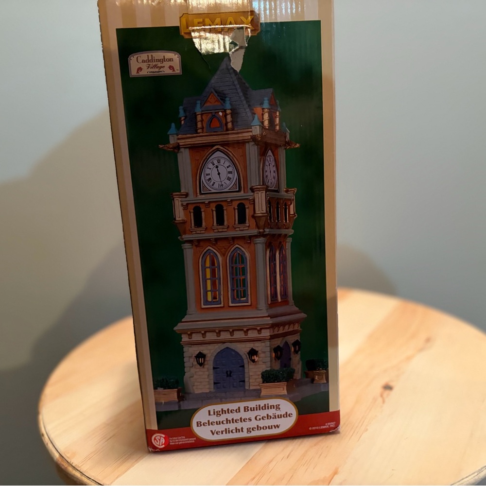Lemax Municipal Clock Tower